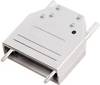 encitech DTZI25-K 6560-0305-03 D-SUB housing Number of pins: 25 Solid metal 180 ° Silver 1 pc(s)