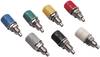 TRU COMPONENTS Jack socket Socket, vertical vertical Blue, Green, Yellow, Red, Grey, Black, White 1 Set
