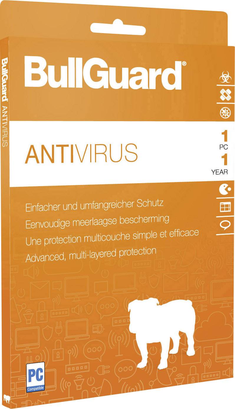 BULLGUARD Antivirus. Bulldog Antivirus. AWS Antivirus. Av 01