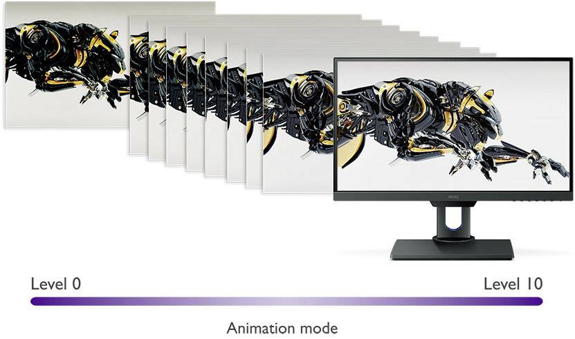 BenQ PD2500Q LED EEC G (A - G) 63.5 cm (25 inch) 2560 x 1440 p 16:9 4 ms HDMI™, USB, DisplayPort, Mini DisplayPort, Head-9