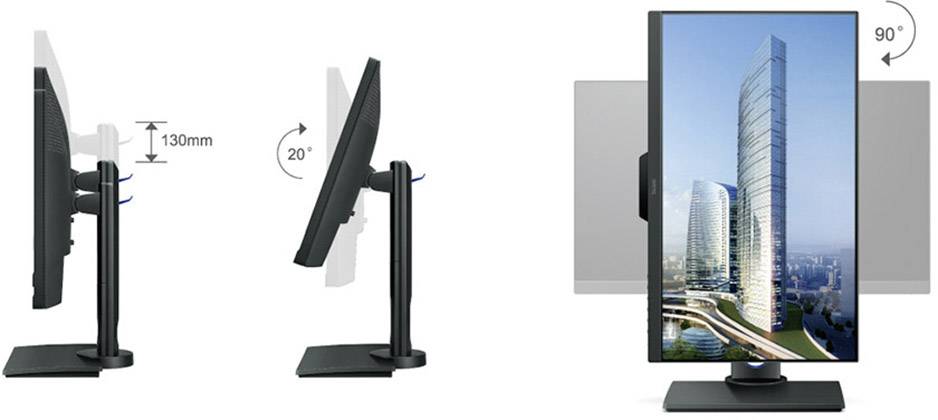 BenQ PD2500Q LED EEC G (A - G) 63.5 cm (25 inch) 2560 x 1440 p 16:9 4 ms HDMI™, USB, DisplayPort, Mini DisplayPort, Head-12