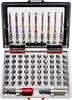 TOOLCRAFT 1613609 Bit set 71-piece Slot, Phillips, Pozidriv, Allen, Star