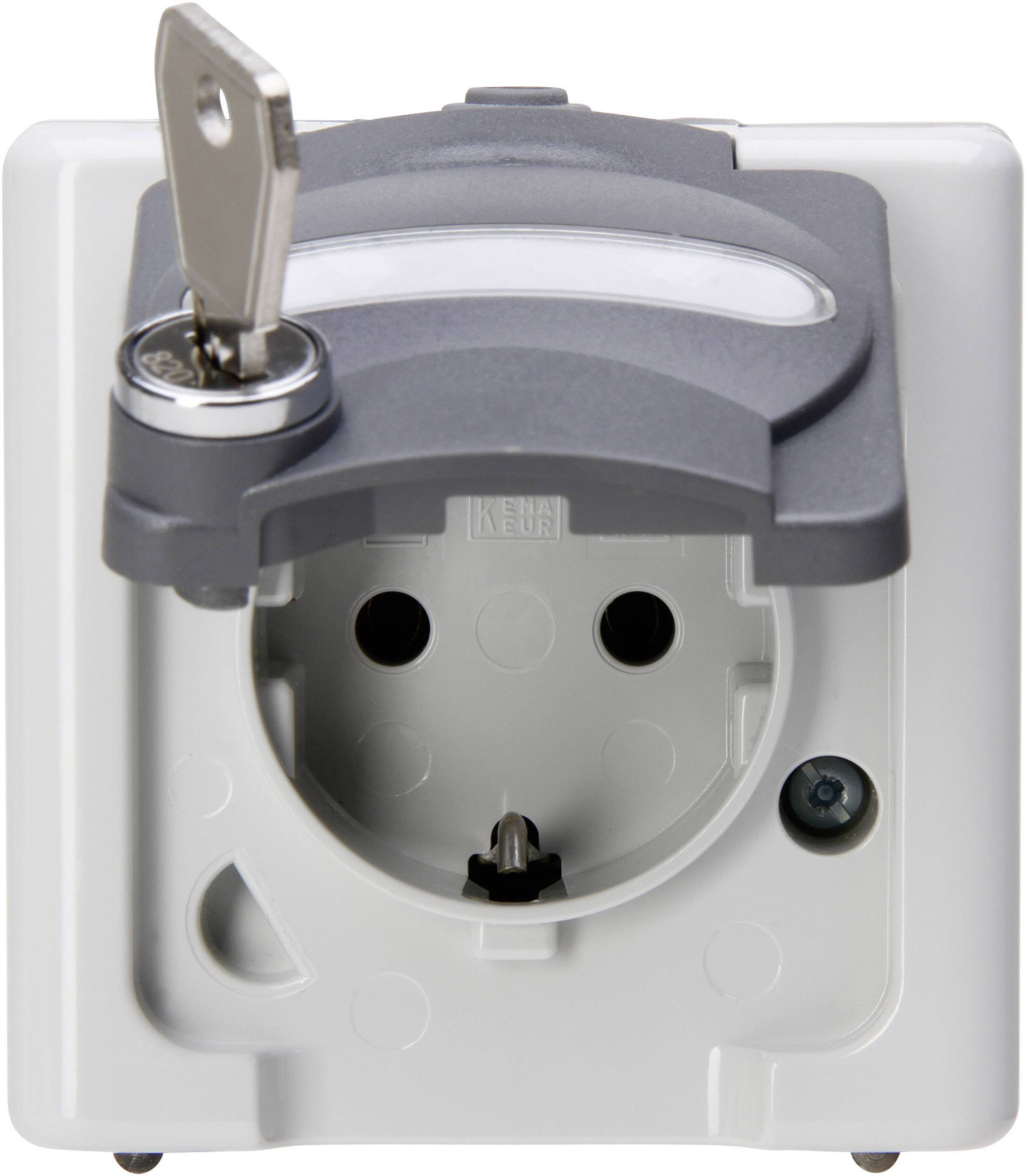 Kopp 103756008 2x Wet room switch product range Complete PG socket