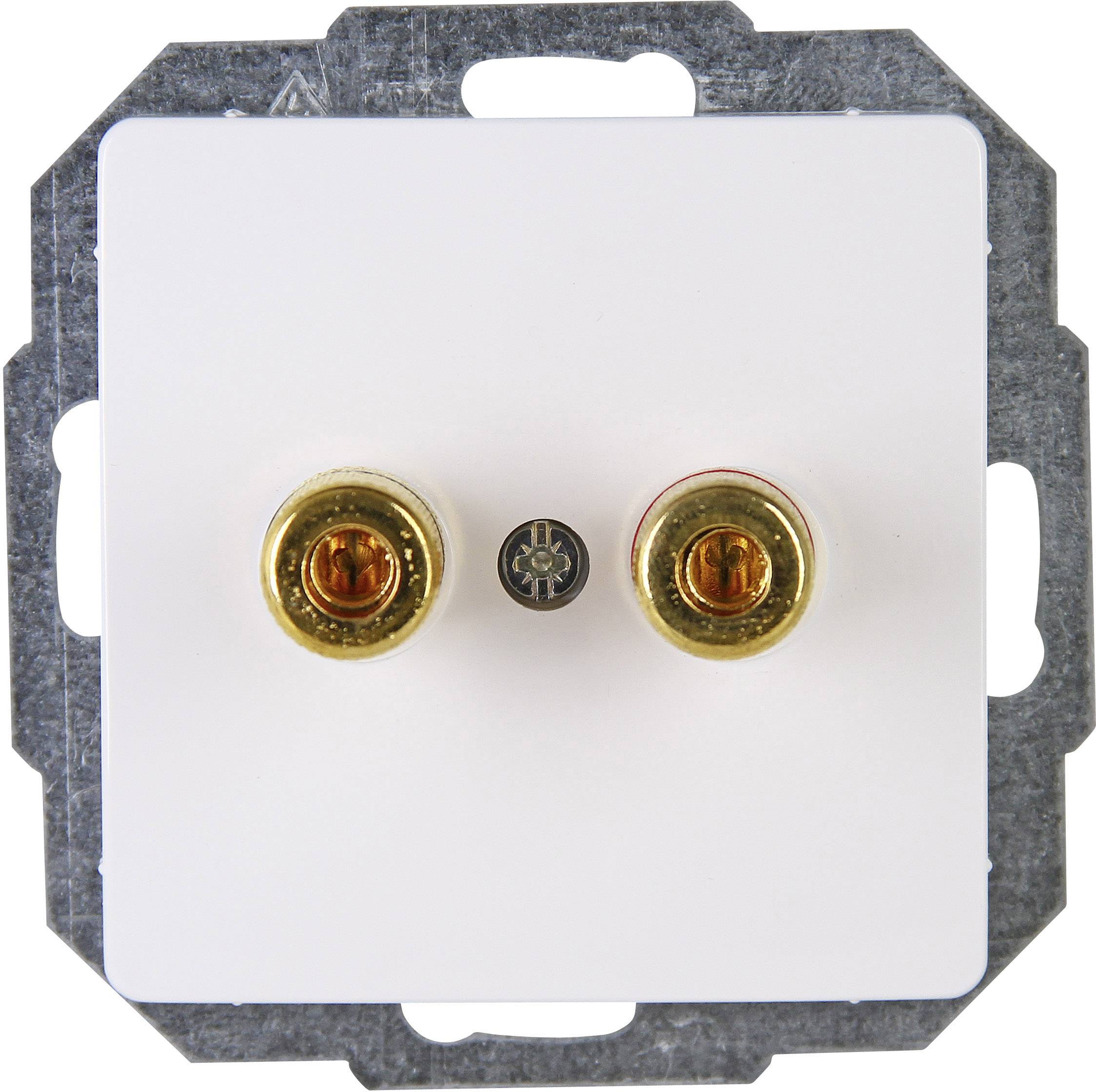 Kopp Insert Speaker socket HK05 Arctic white 921502009 1 pc(s)