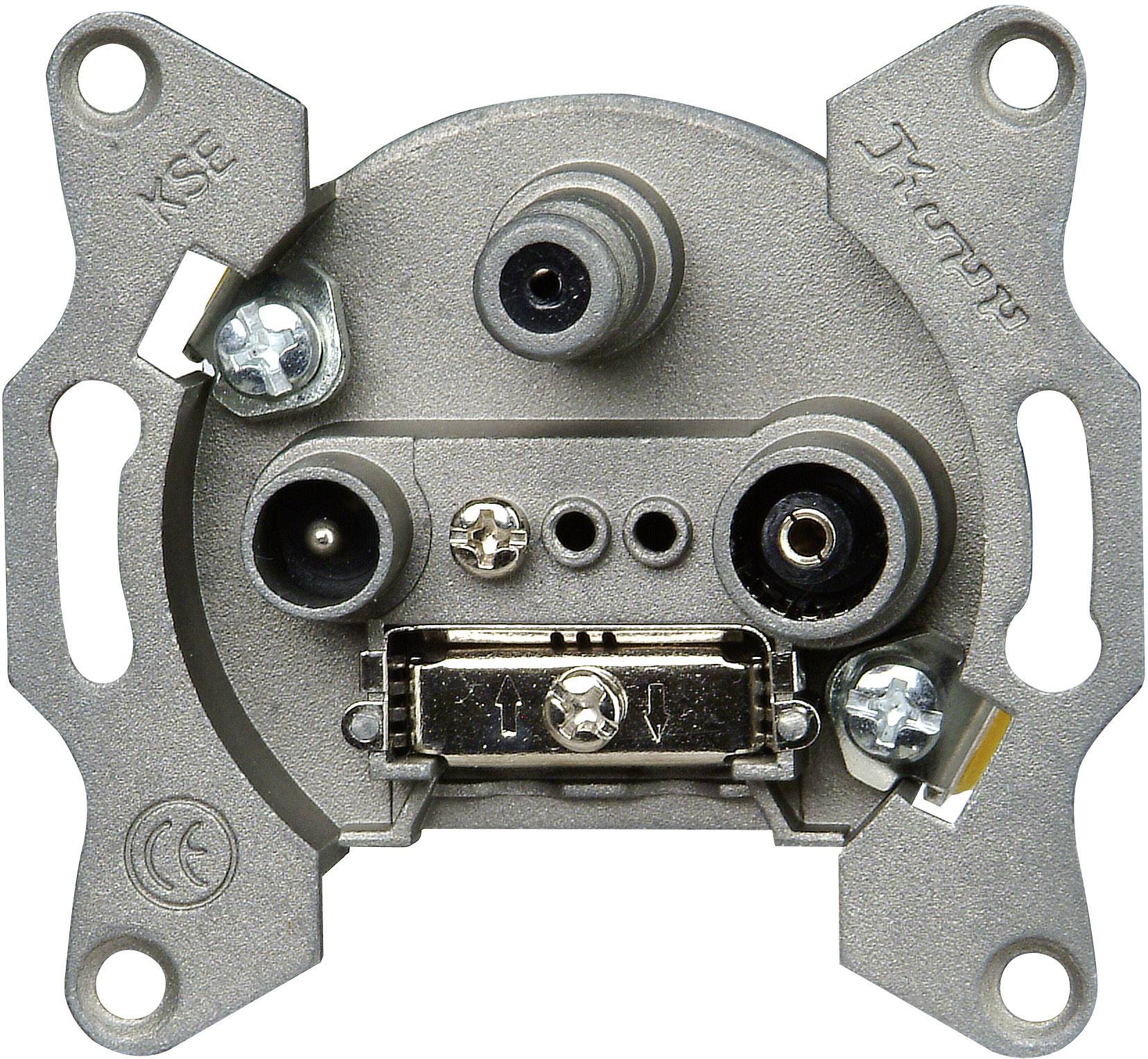 Kopp 1-piece Insert TV/radio/SAT socket Grey 916400181 1 pc(s)