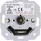 Dimmer switch with inscription '230V~ 50Hz, min. 40W max. 600W, fuse T2.5A'