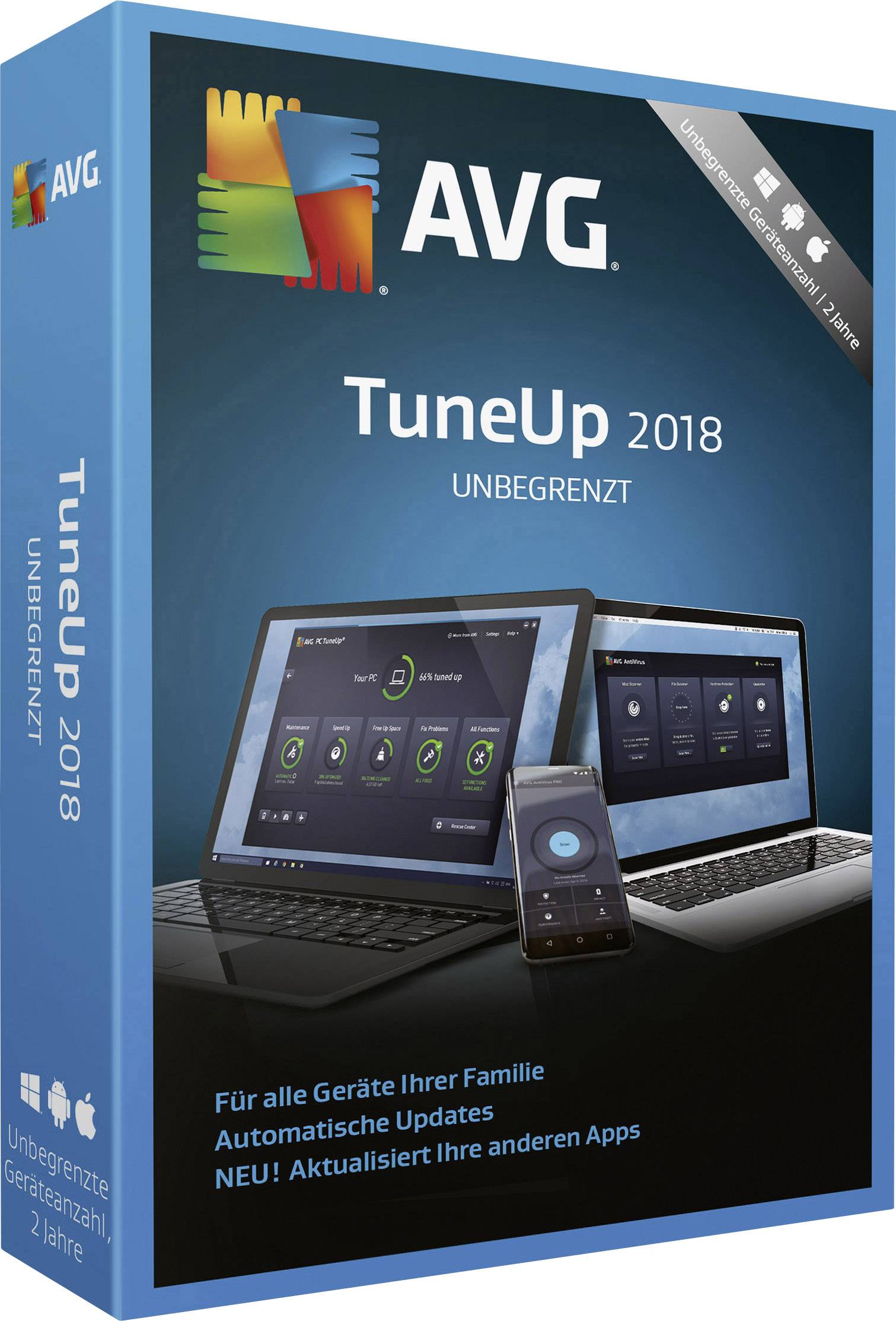 avg tuneup 2018 key