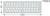 'F300-2: Rectangular ventilation grille with 48 holes, dimensions 295 mm x 95 mm. Top view.'