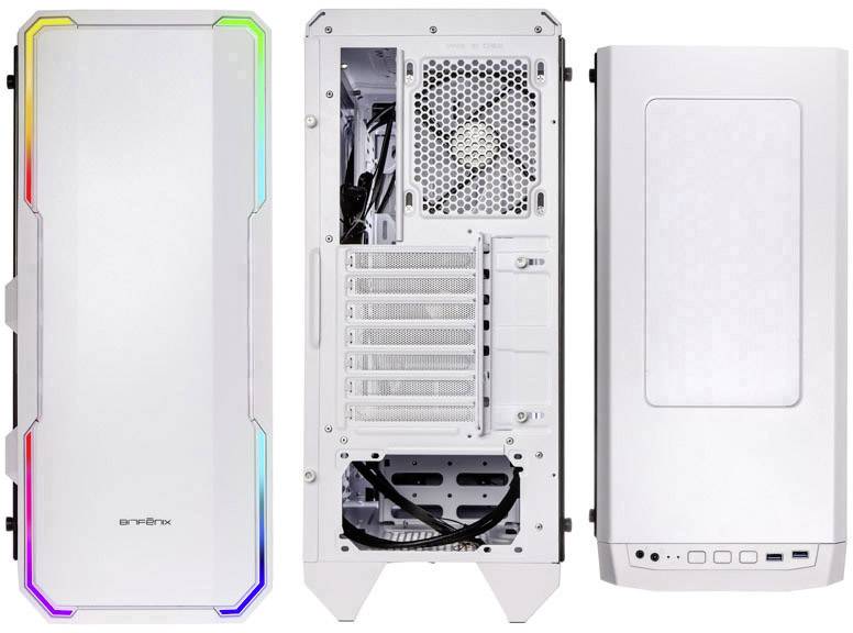 Bitfenix Enso Rgb Midi Tower Pc Casing White Window Dust Filter Built In Fan Built In Led Fan Conrad Com