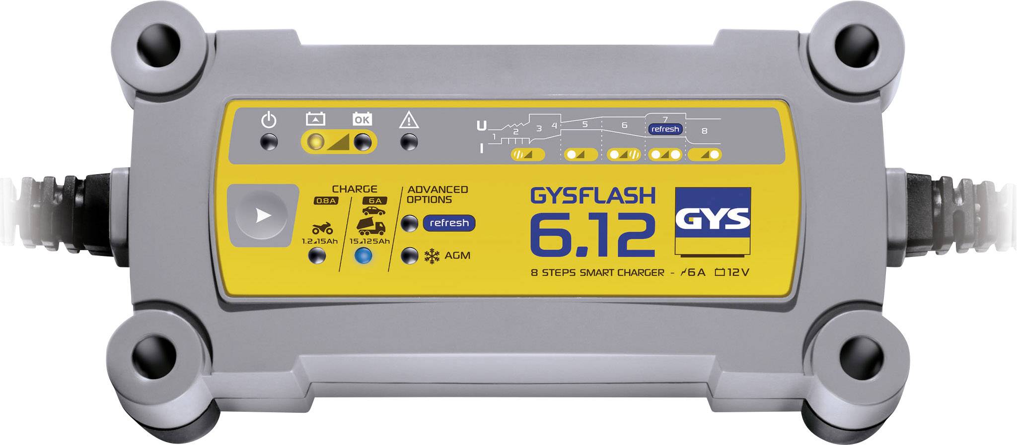 GYS GYSFLASH 6.12 029378 Automatic charger 12 V 6 A