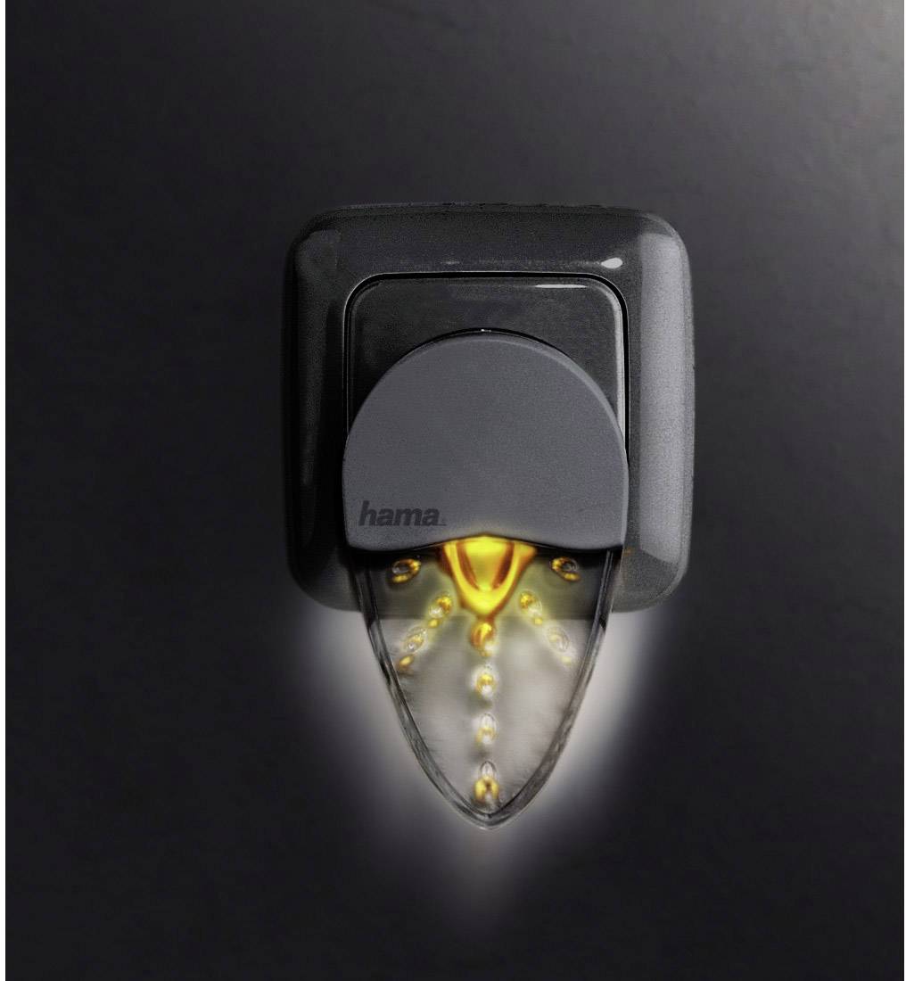 Hama 00113960 LED night light Oval LED (monochrome) Amber White