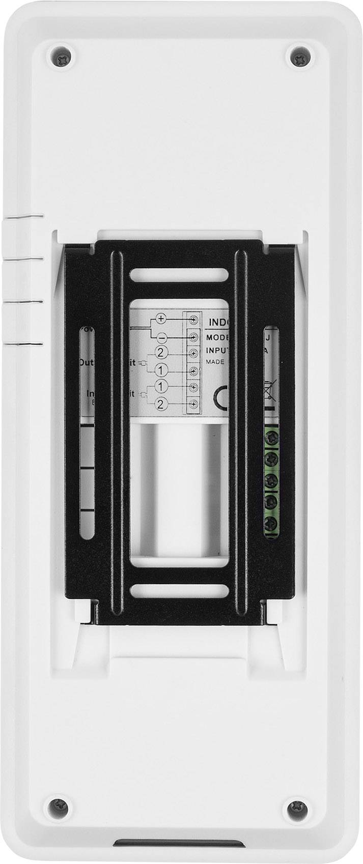 Smartwares DIC-21142 Door intercom Complete kit 4 flat building Silver, White-18