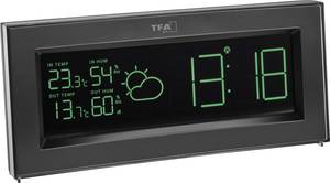 TFA Dostmann COLORIS 35.1147.01 Wireless digital weather station  Max. number of sensors 1 pc(s)