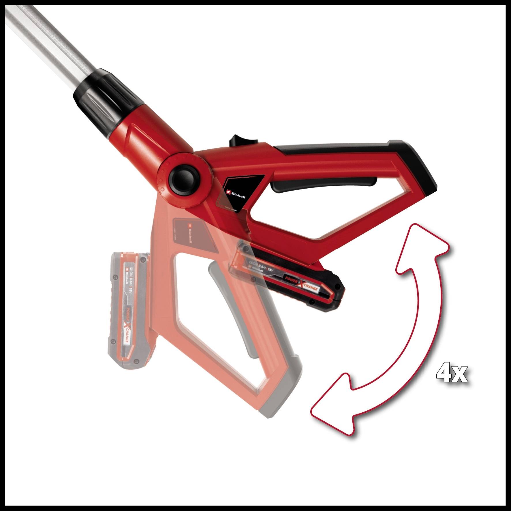 Einhell 3410805 Rechargeable battery Debrancher, Hedge trimmer
