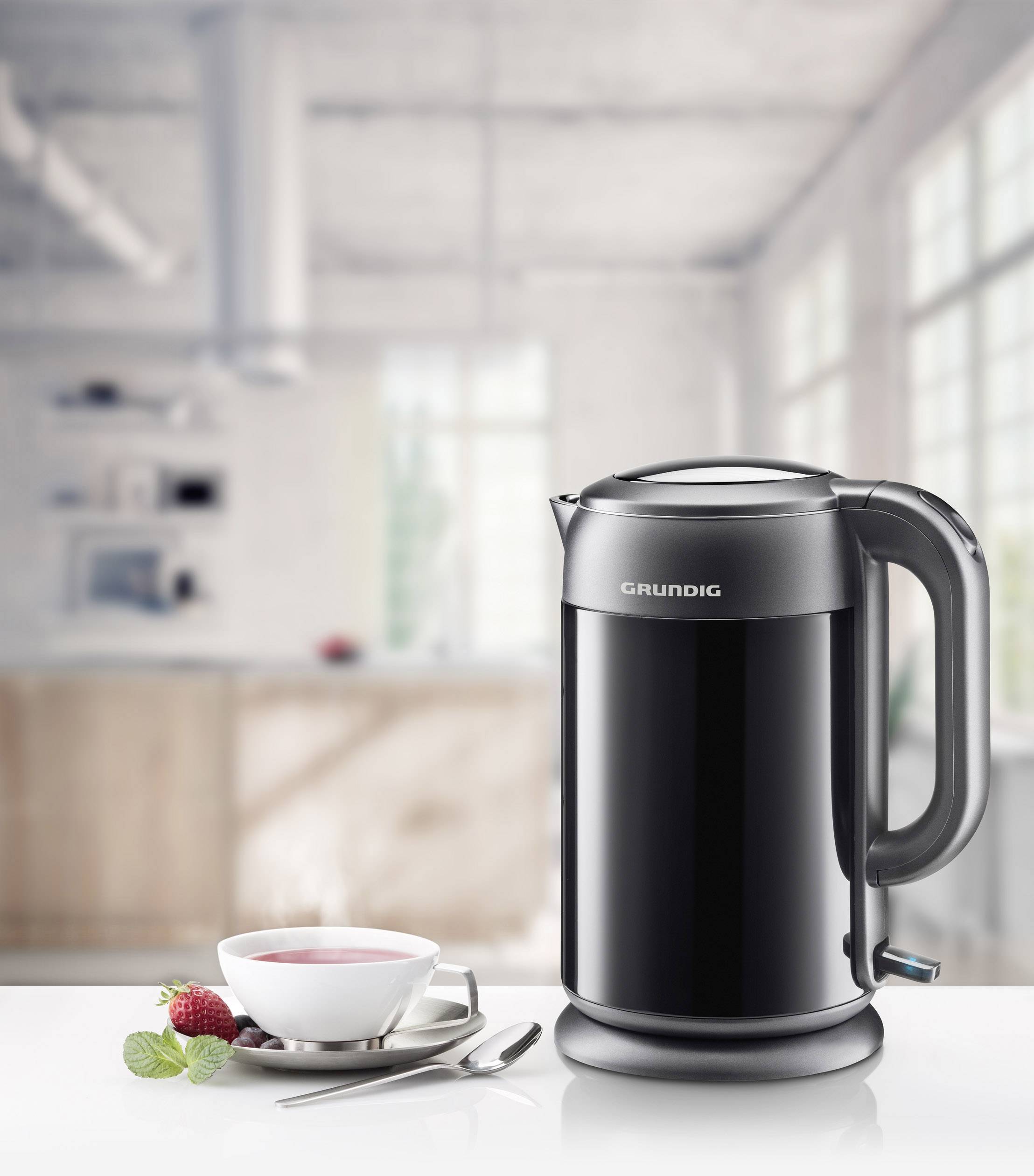Grundig WK 6440 Kettle Black, Basalt grey-4