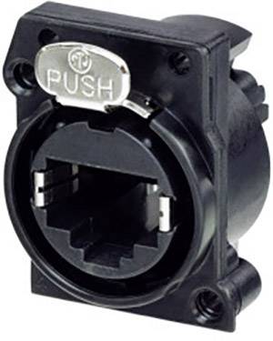 Neutrik Neutrik N/A NE8FAH-C5-CON Socket, horizontal mount No. of pins (RJ) 8P8C Black 1 pc(s) NE8FAH-C5-CON Socket, horizontal mount No. of pins (RJ) 8P8C