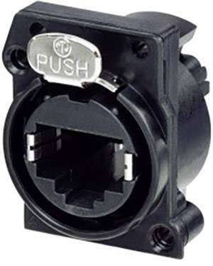Neutrik Neutrik N/A NE8FAV-C5-CON Socket, vertical vertical No. of pins (RJ) 8P8C Black 1 pc(s) NE8FAV-C5-CON Socket, vertical vertical No. of pins (RJ) 8P8C