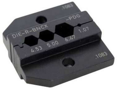 Neutrik DIE-R-BNCX-PDG Stencil Black 1 pc(s)