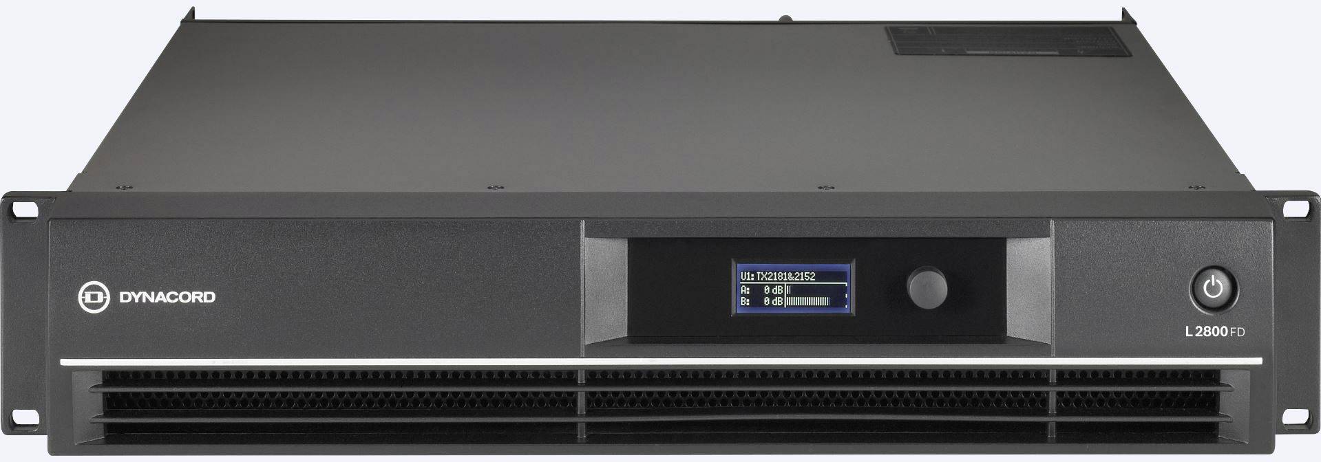 Dynacord L2800FD PA amplifier RMS power per channel (at 4 Ohm): 1400 W