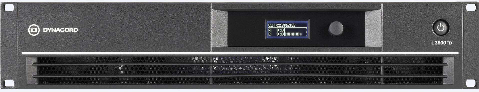 Dynacord L3600FD PA amplifier RMS power per channel (at 4 Ohm): 1800 W