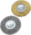 2er replacement brushes for weed sweeper, polyamide and steel Art.No. 1619736