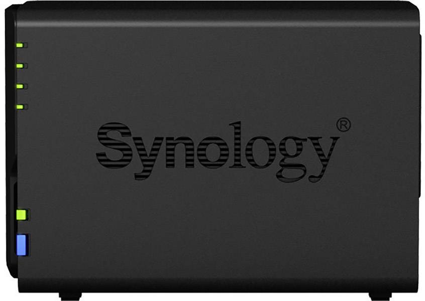 Synology Diskstation DS218 NAS server casing 2 Bay USB 2.0 front panel jack DS218-3