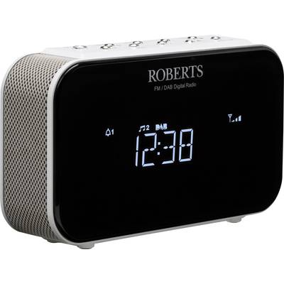 Roberts Ortus 1 Radio alarm clock FM AUX   White