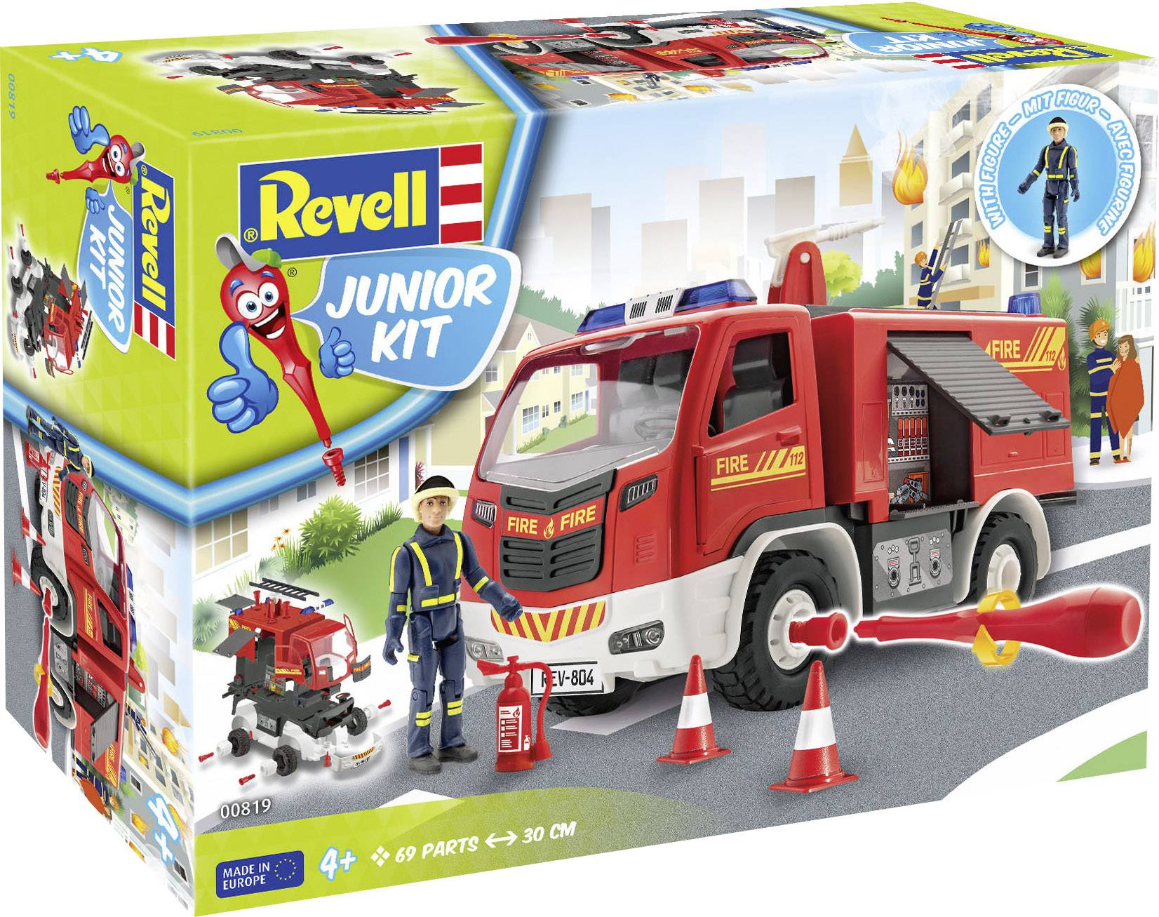 Revell 00819 Feuerwehr mit Figur Model car assembly kit 1:20-7