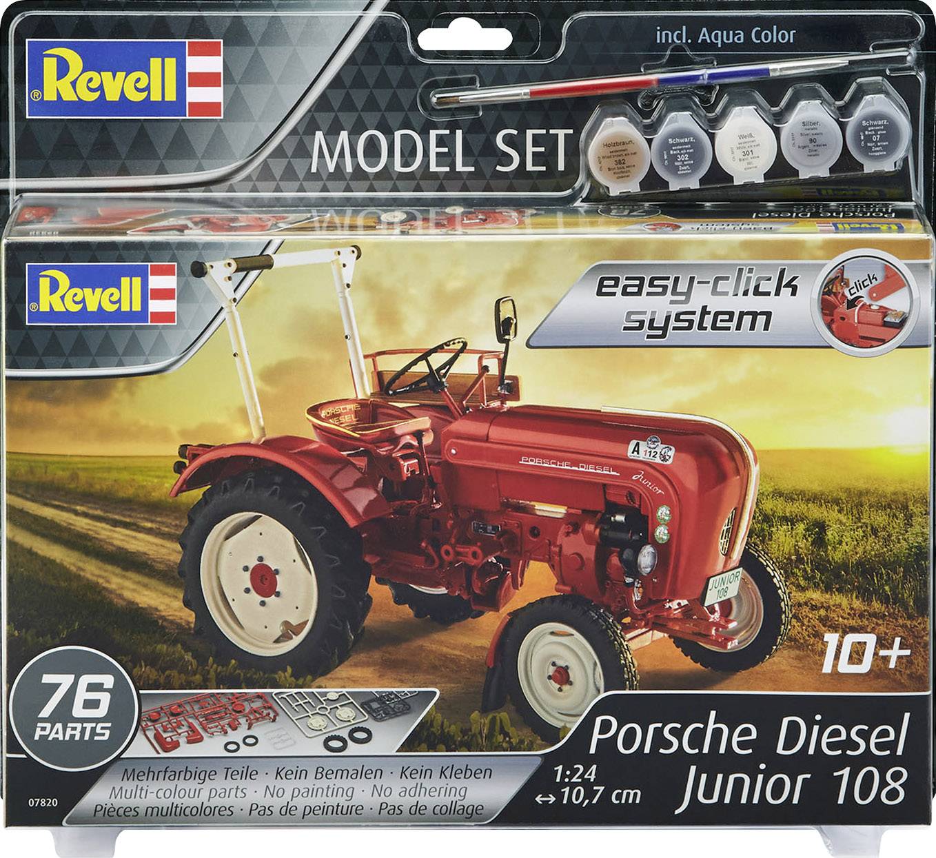 Revell 67820 Porsche Junior 108 Tractor assembly kit 1:24-1