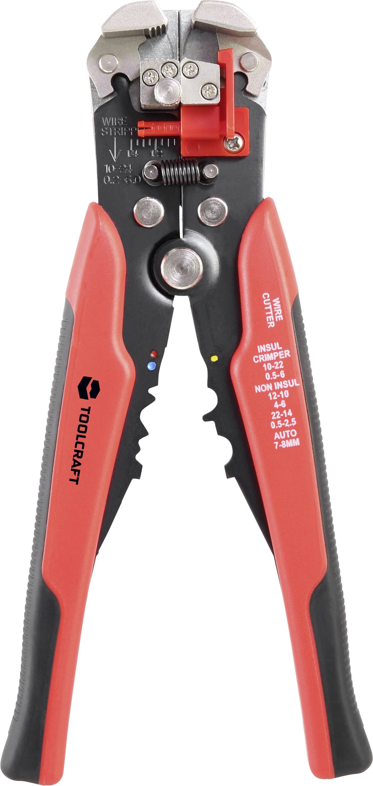 TOOLCRAFT TO-4861944 Cable stripper 0.15 up to 6 mm² 10 up to 26 awg