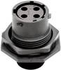 Amphenol RTS 7 12N 4S03 Bullet connector Socket, built-in Total number of pins: 4 Series (round connectors): Ecomate Aquarius 1 pc(s)