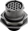 Amphenol RTS 7 14N 19S03 Bullet connector Socket, built-in Total number of pins: 19 Series (round connectors): Ecomate Aquarius 1 pc(s)