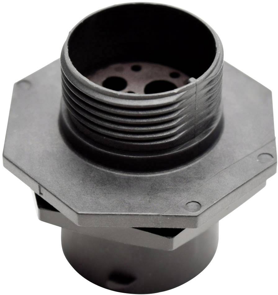 Amphenol RTS 7 14N 2S03 Bullet connector Socket, built-in Total number of pins: 4 Series (round connectors): Ecomate Aquarius 1 pc(s)