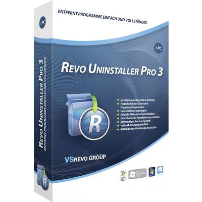 Revo Uninstaller Pro 3 Full version, 1 licence  