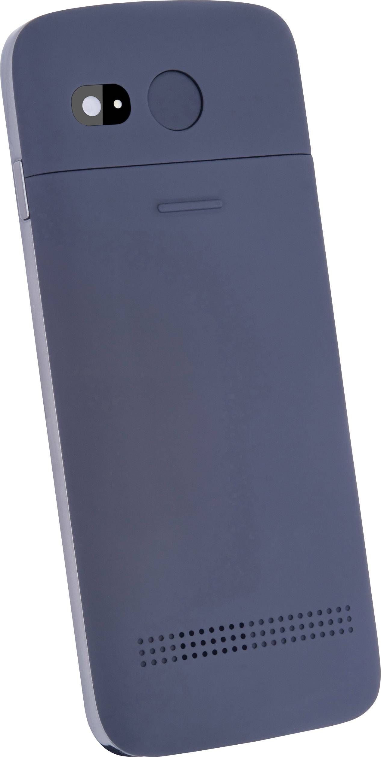 beafon SL820 Big button mobile phone Charging station, Panic button Black, Silver-3