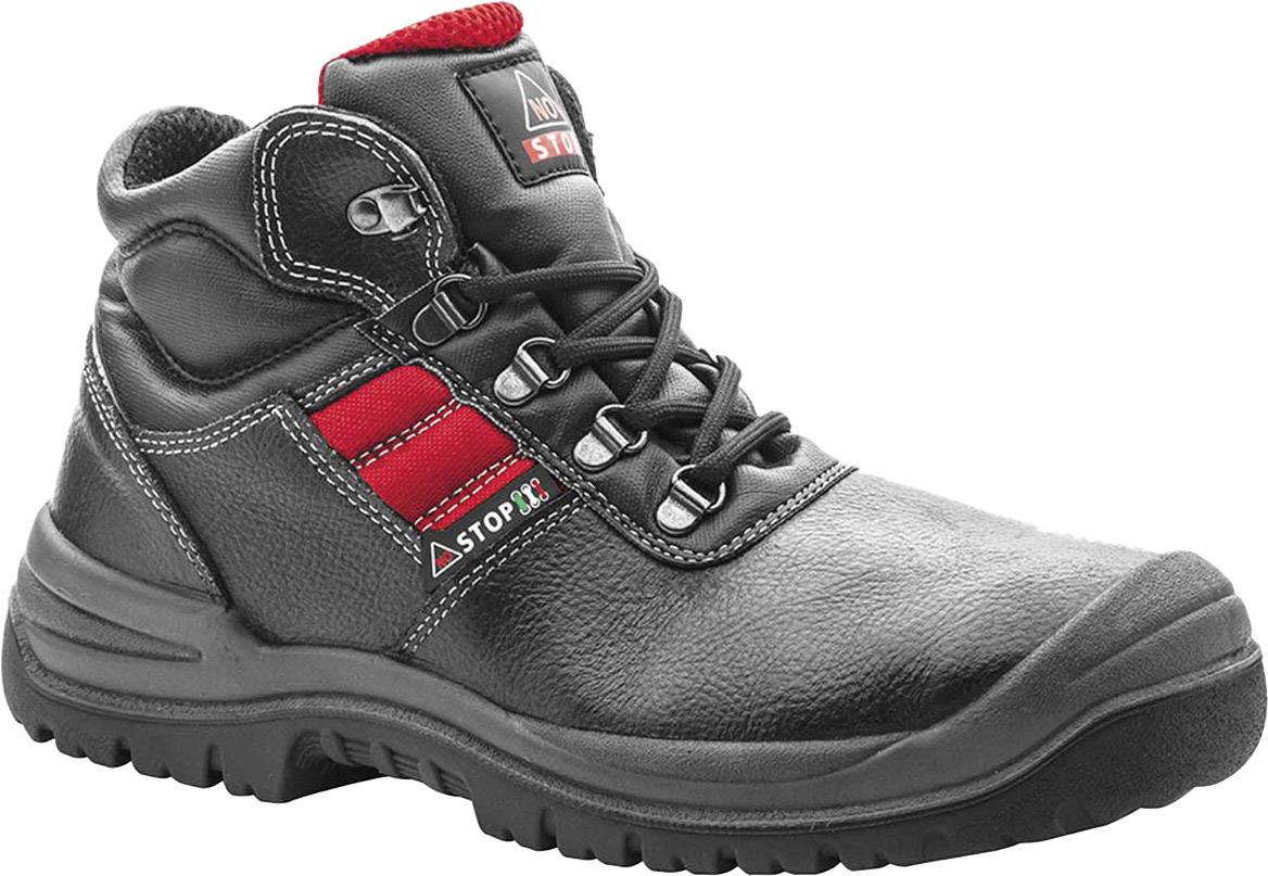 red safety boots