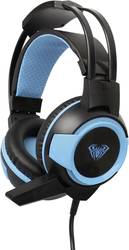 Aula Shax Gaming Headset 3 5 Mm Jack Corded Over The Ear Black Blue Conrad Com