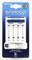 Panasonic Eneloop Charger for AA or AAA Batteries, USB Cable Included. Packaging Design with Blue Accents.