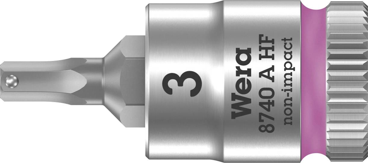 Wera 8740 A 05003332001 Allen Bit 3 mm 1/4 (6.3 mm)