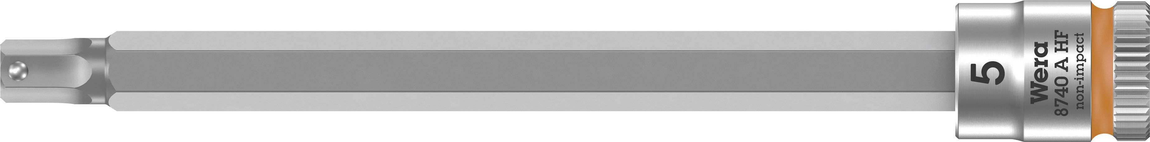 Wera 8740 A 05003336001 Allen Bit 5 mm 1/4 (6.3 mm)