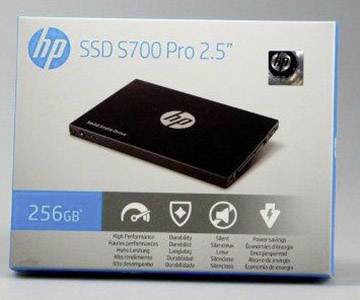 HP S700 Pro 256 GB 2.5" (6.35 cm) internal SSD SATA 6 Gbps Retail 2AP98AA#ABB-3