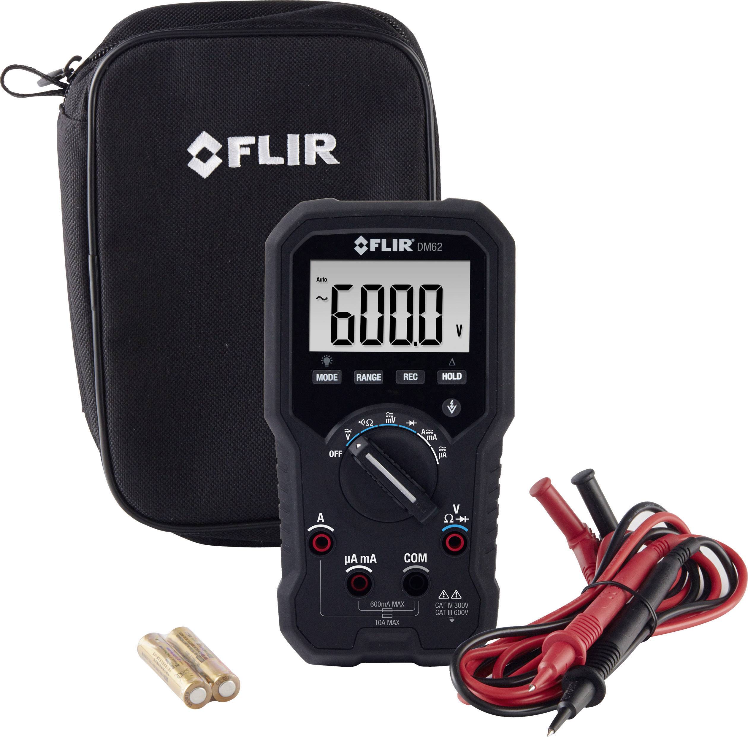 FLIR DM62 Handheld multimeter CAT IV 300 V, CAT III 600 V-1