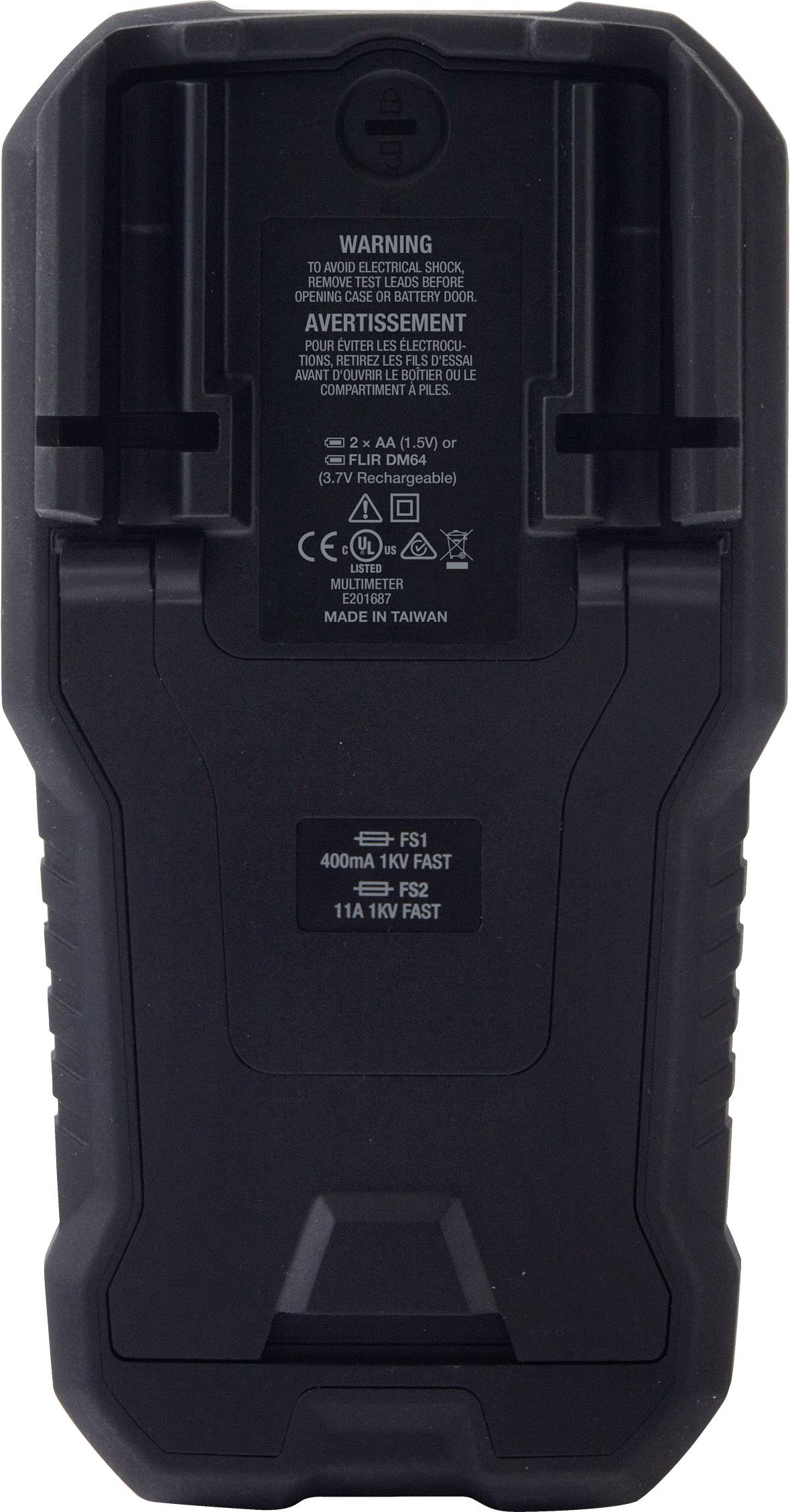 FLIR DM64 Handheld multimeter Digital CAT IV 300 V, CAT III 600 V-2