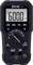 A digital multimeter with display shows '600.0 V'. It has several buttons and range selectors for voltage and current measurement.