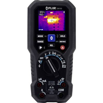 FLIR DM166 Handheld multimeter   Built-in thermal imager CAT IV 300 V, CAT III 600 V 