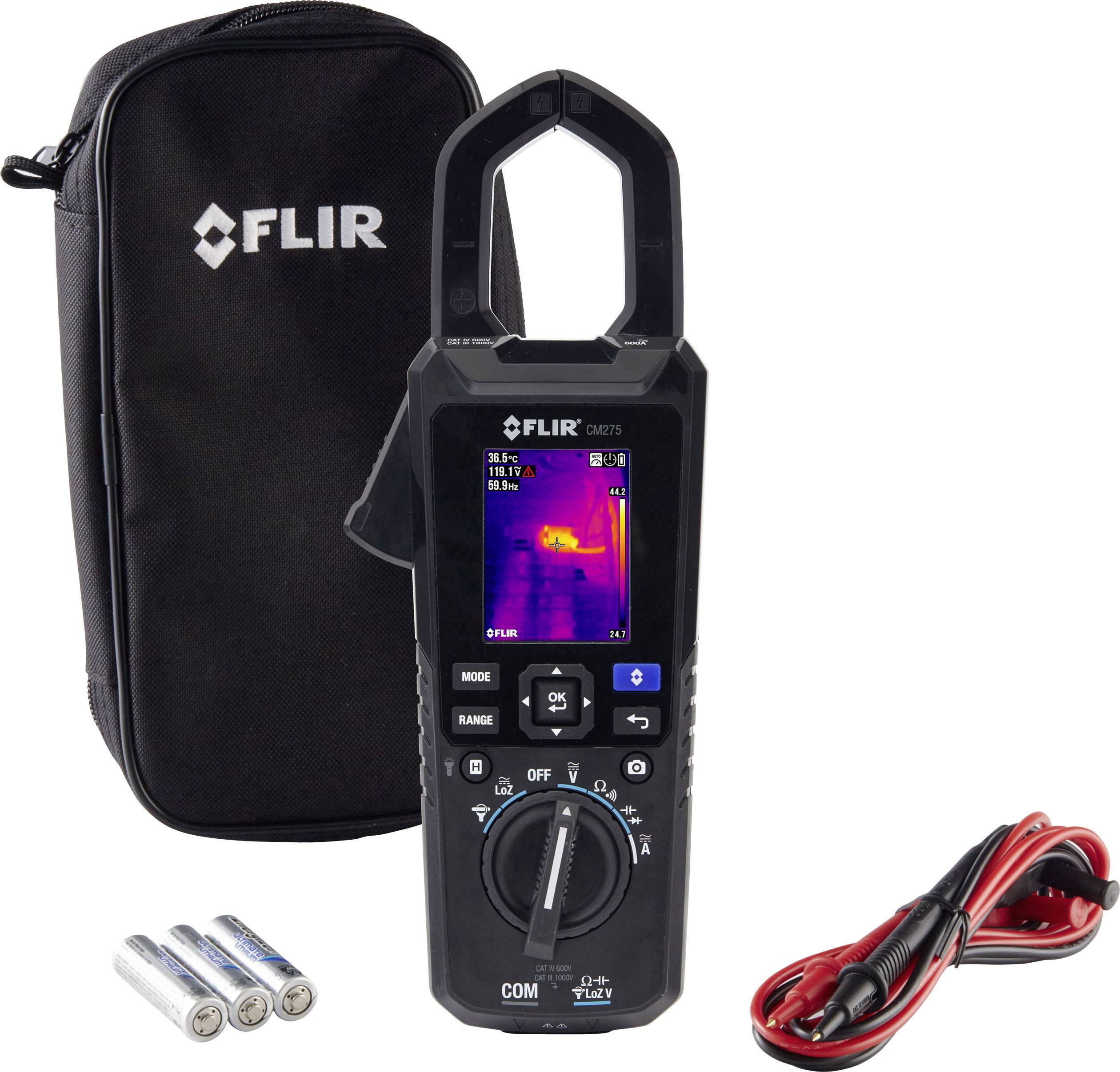 FLIR CM275 Clamp meter Built-in thermal imager, Data logger CAT IV 600 V, CAT III 1000 V-1