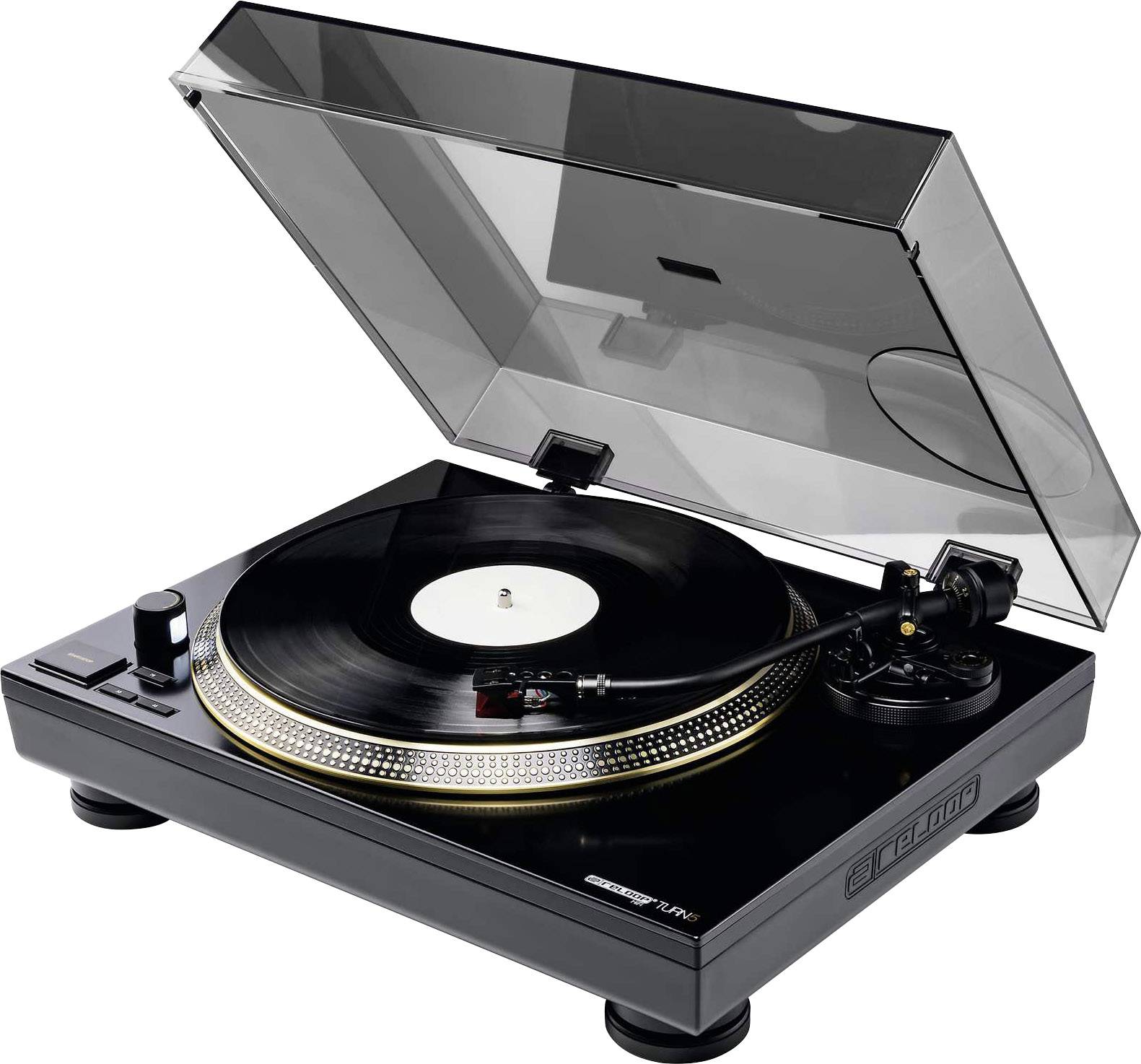 Reloop Turn 5 Turntable type Direct drive Black, Gold