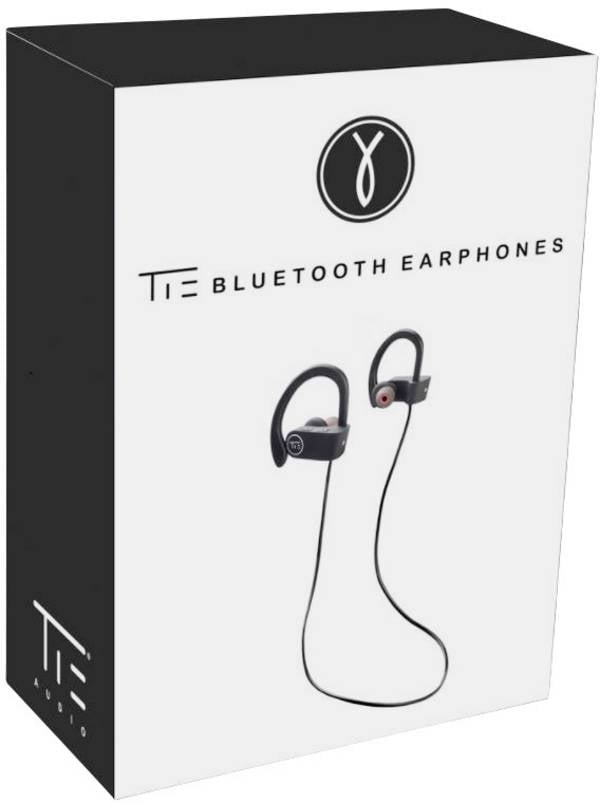 Tie Studio Bluetooth 4.1 Sport Sports In-ear headphones Bluetooth® (1075101) Black Headset, Volume control, Sweat-resistant