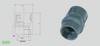 HELU 94220 HSSV PG Hose tail Grey PG9 Straight 1 pc(s)