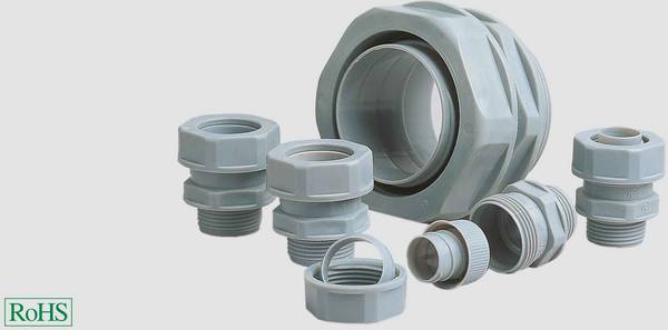 HELU 97597 USK M Hose tail Grey M20 Straight 1 pc(s)